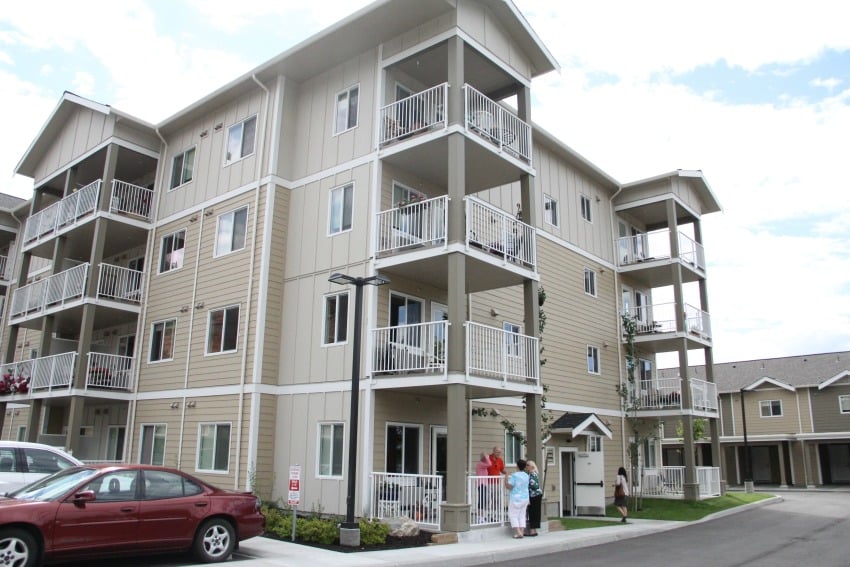 The main Pleasantvale building has 50 units for senior citizens.