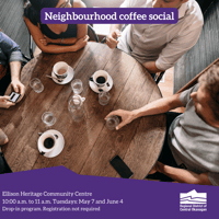 Neighbourhood coffee social