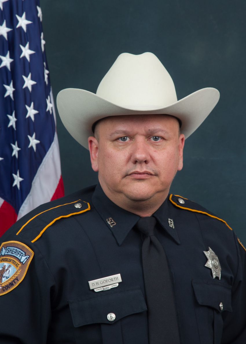 Deputy Darren Goforth was killed while fueling up his vehicle. (Photo Credit: Harris County Sheriff's Office)