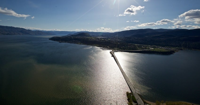 <who> KelownaNow </who> Okanagan Lake