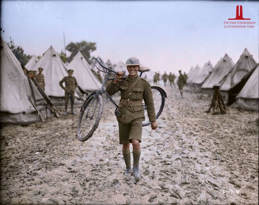 <who> Photo Credit: The Vimy Foundation.