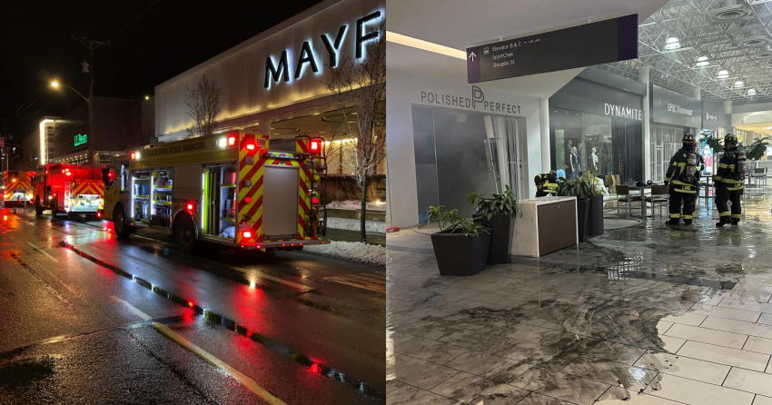 Fire put out at nail salon inside Mayfair Mall 