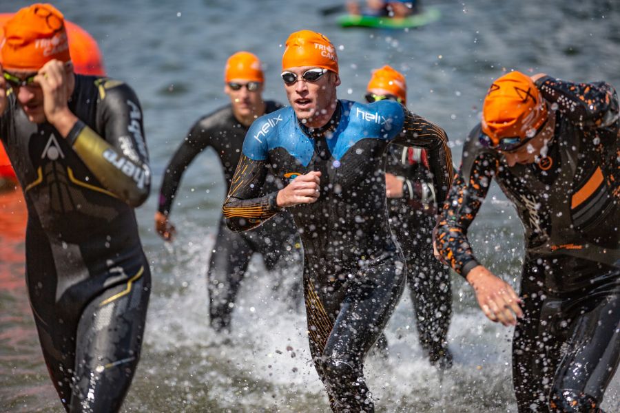 The Apple Triathlon made a triumphant return after a two year hiatus