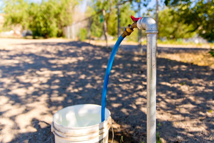 <who>Photo Credit: NowMedia</who> Dartmouth Dog Park faucet