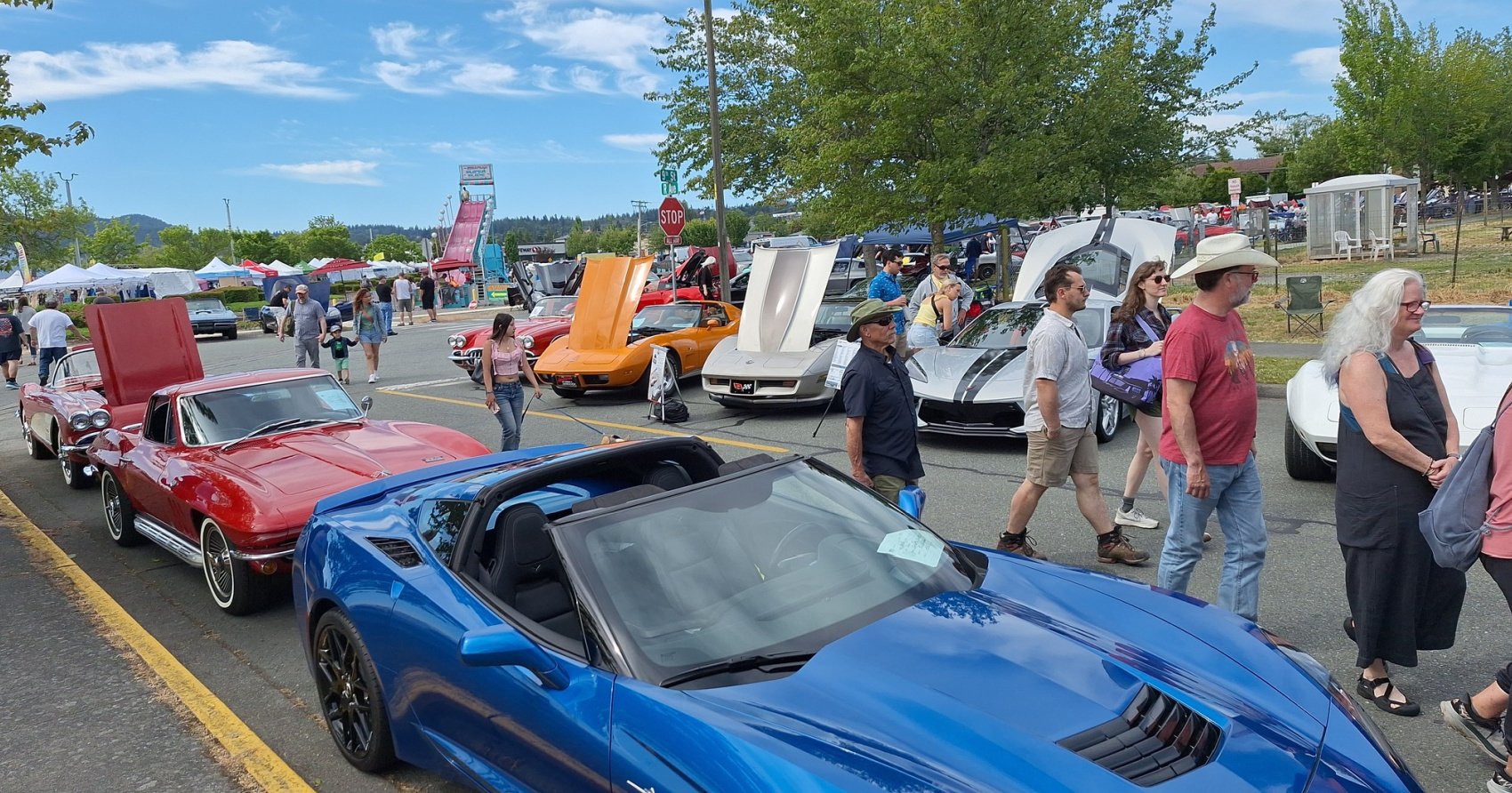 Downtown Kelowna road closed today for BC Corvette Club Show & Shine