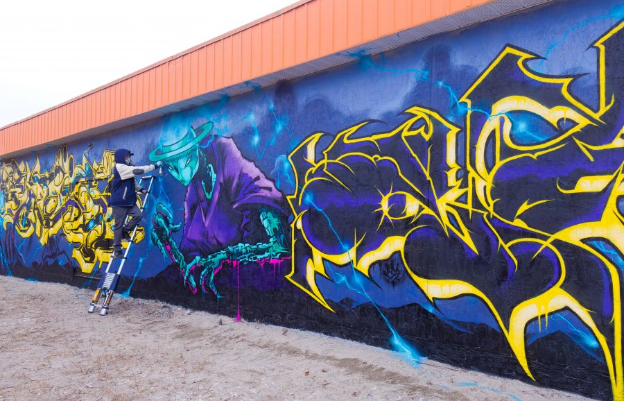 <who>Photo Credit: NowMedia</who> Mulherin's latest project at Roll N Stones Fun Centre