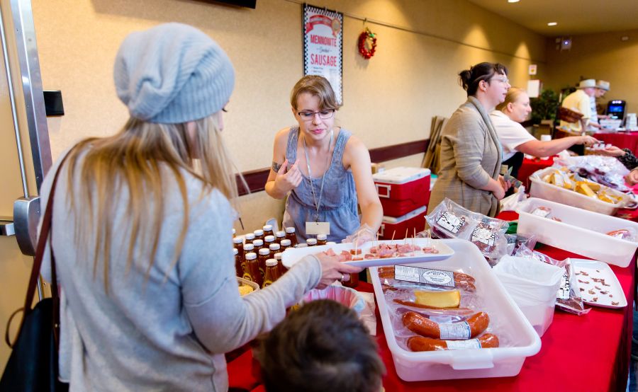The Okanagan's Best Artisan Foods display