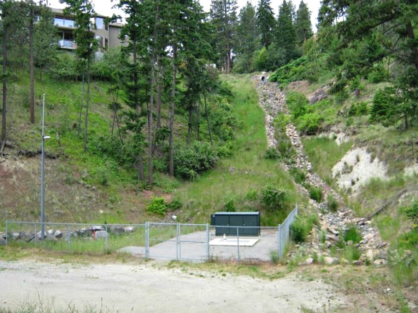 <who> Photo Credit: District of West Kelowna. </who> Horizon Village Lift Station in West Kelowna. 