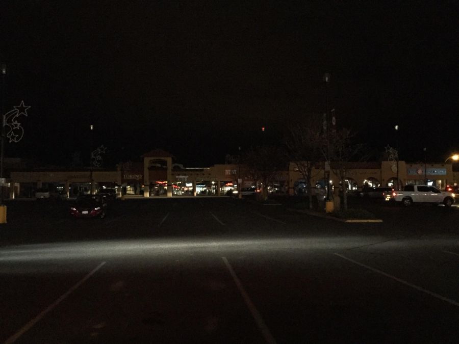 <who> Photo credit: KelownaNow </who> Swaths of the Mission were left without power Tuesday night