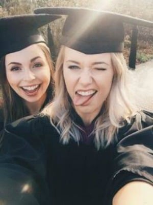 Left to Right: Katie and Kyla