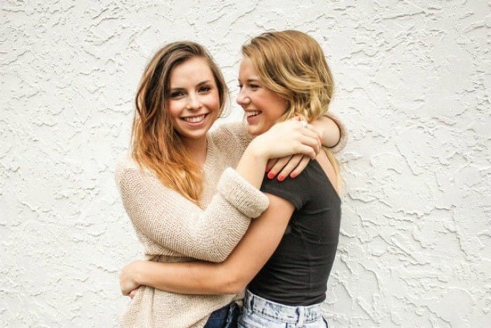Left to Right: Katie and Kyla.