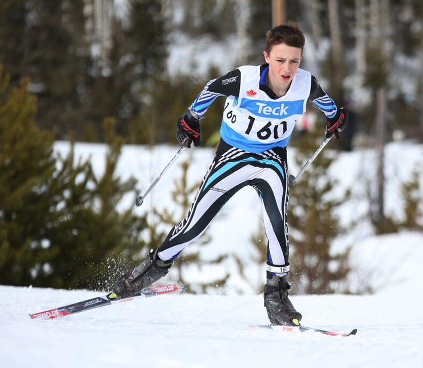 <who>Photo Credit: Contributed </who>Telemark's Nikhil Filatow (2002) posted a seventh-place finish at the BC Cup 