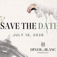 D&icirc;ner en Blanc Okanagan