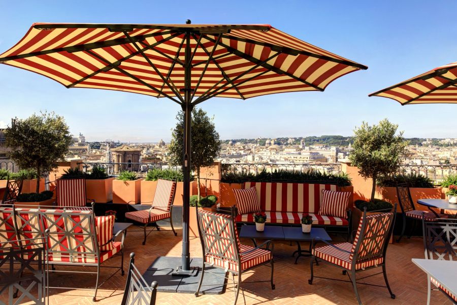 </who>The rooftop Cielo Terrace Bar at Hotel de la Ville.