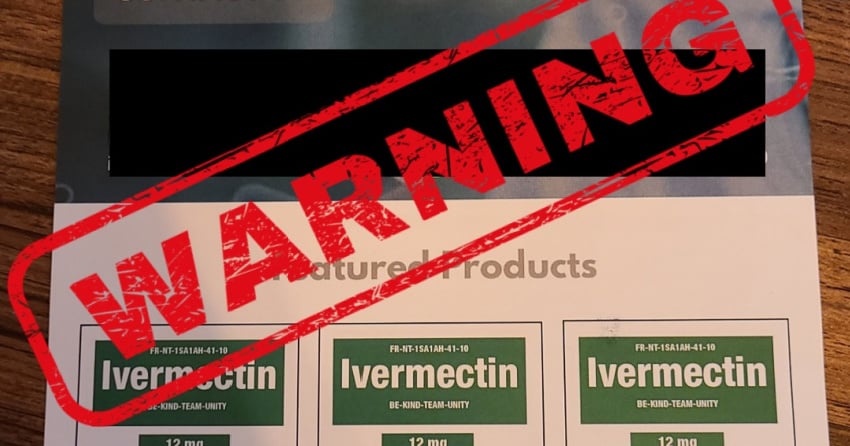 Ivermectin flyers pop up in Kelowna again, prompts warning from Interior Health