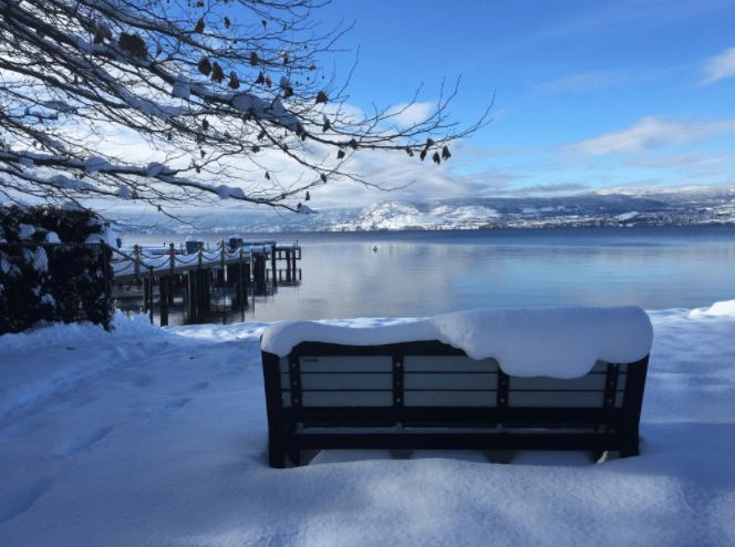 Photo credit: Denise Egan - Even the bench looks relaxed. So peaceful.