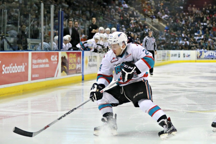<who>Photo Credit: KelownaNow</who>20 year-old Tyson Baillie had a goal and an assist in the game, and graduates from the WHL with an incredible career that he can be proud of. 