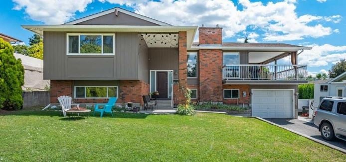 </who>This home on O'Reilly Road is listed for sale for $1.15 million, a little more than the June $1.112 million benchmark selling price of a standard single-family home in Kelowna.