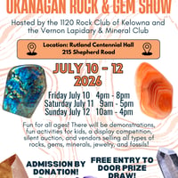 Okanagan Rock &amp; Gem Show