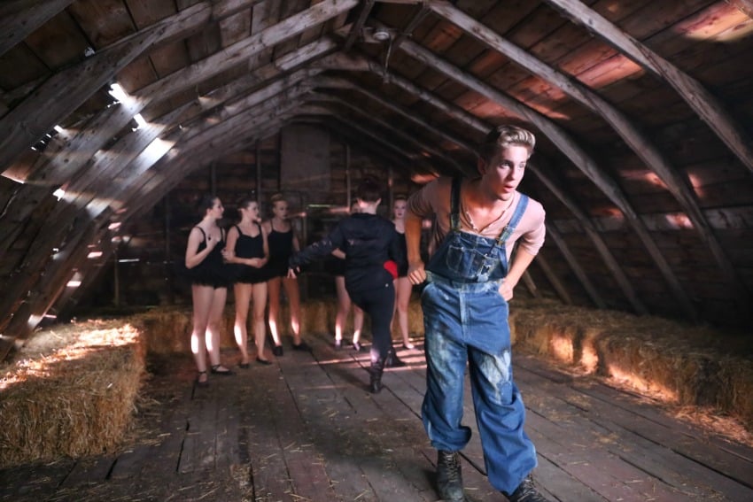 Photo Credit: Sarah Thorpe. </who> Lead actor Austin Axenty is well-known in the Kelowna music scene.  