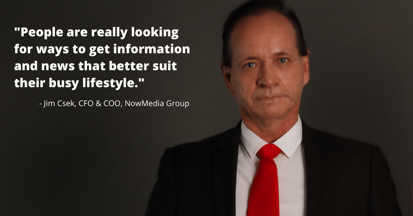 NowMedia Group invests in podcasting as an innovative storytelling tactic