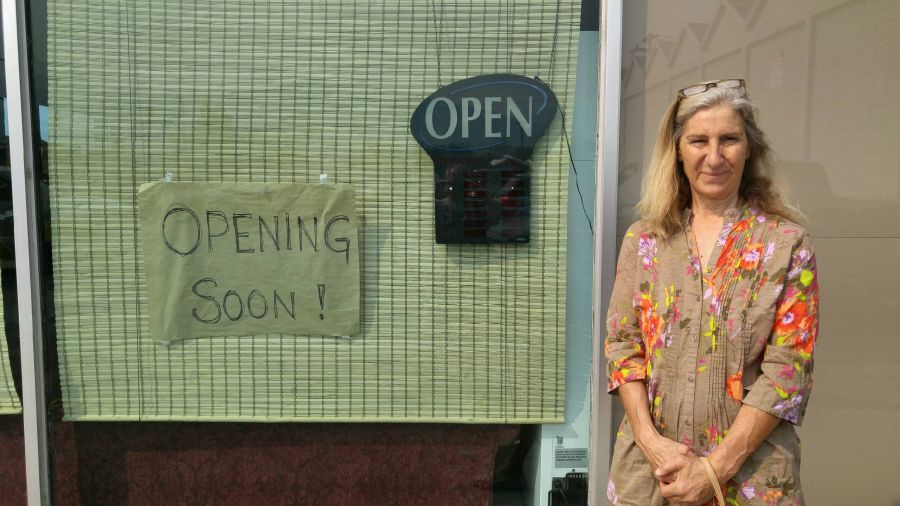 <who>Photo Credit: PentictonNow </who>Christina Roloff's Balance Vegetarian Shop and Tea Room is set to open on Westminster Avenue West in downtown Penticton in a couple of weeks.