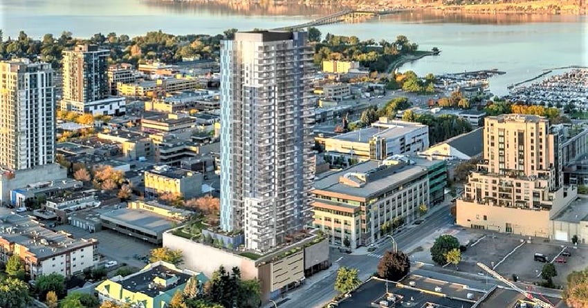 36-storey condo tower to go up across the street from UBCO's 46-storey ...