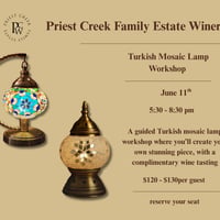 Turkish Mosaic Lamp Workshop