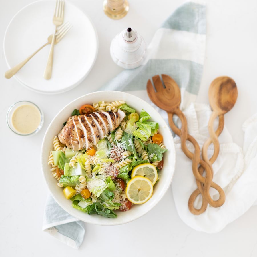 Fraîche Table’s Chicken Caesar Pasta Salad