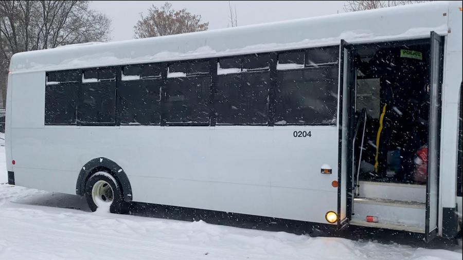 VIDEO: City activates warming buses and patrols for people as cold snap ...
