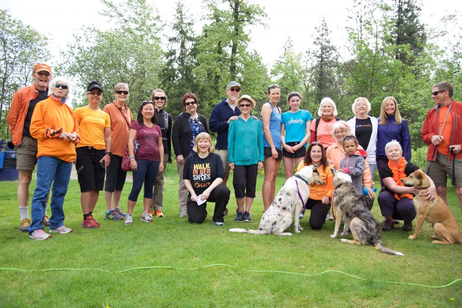 <who>Photo credit: NowMedia</who> Kelowna's first walk in her shoes challenge in 2016