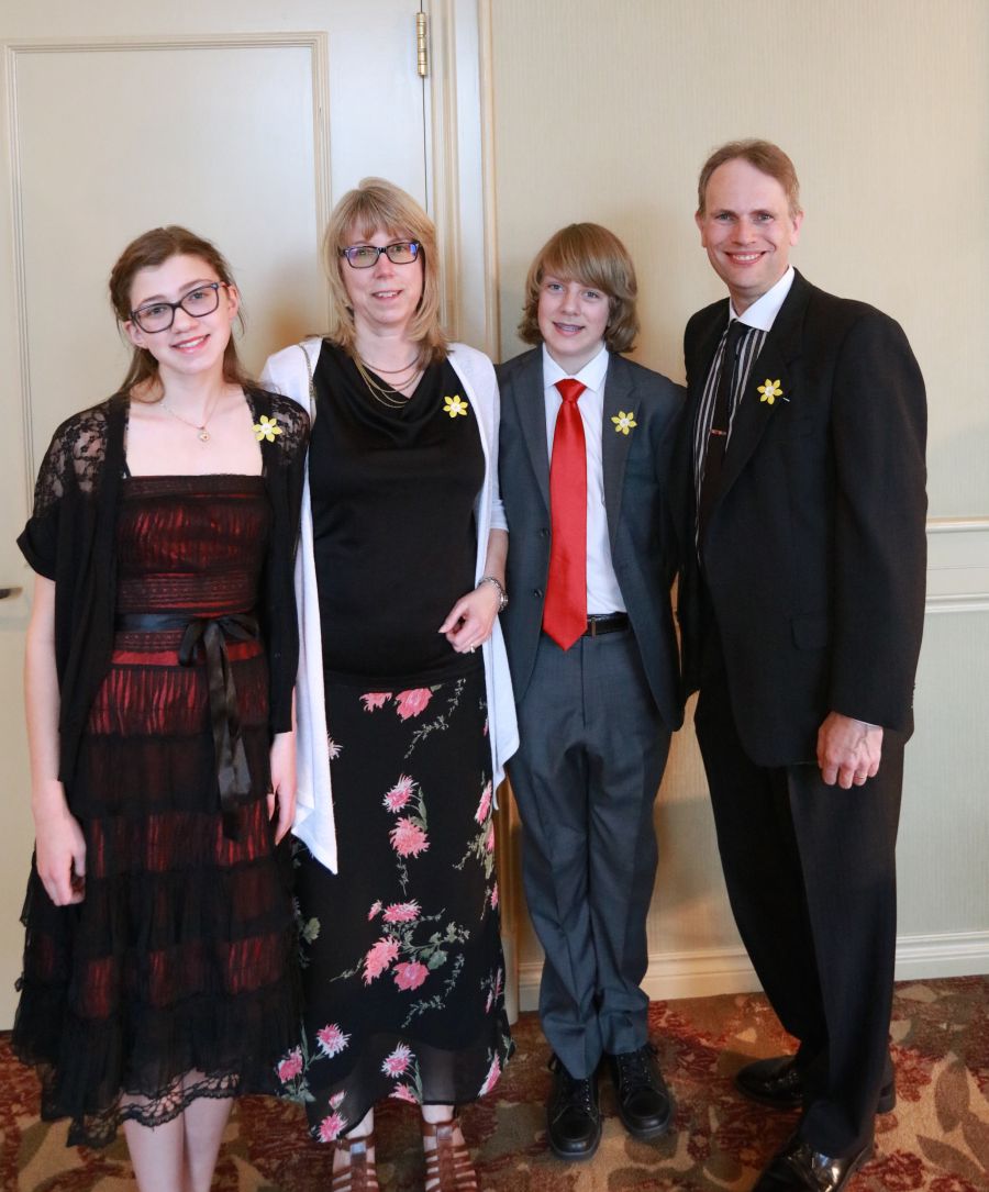 Dr. Nielsen , Kieren and part of the O'Neil Family