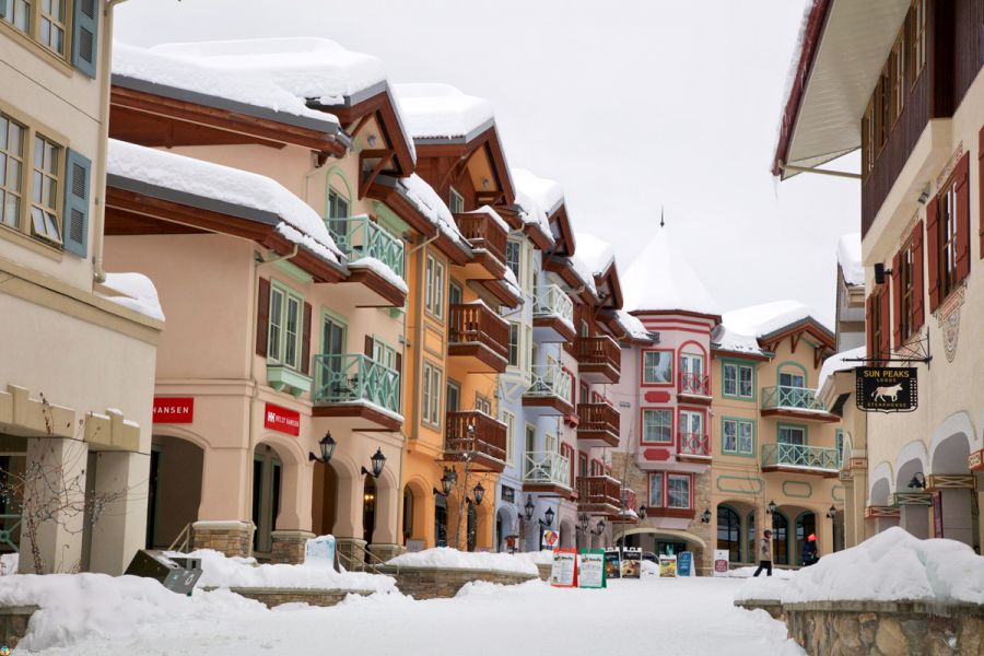 <who>Photo Credit: KelownaNow / KamloopsBCNow</who> The Village at Sun Peaks is European-inspired and reminiscent of Austria.
