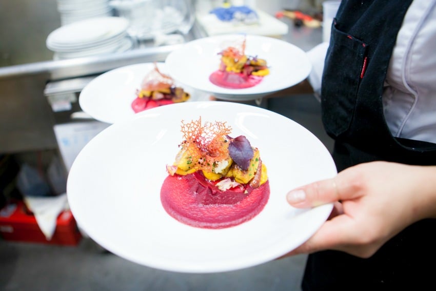 <who> Photo Credit: Thuy Tran Photography </who> Third course by Erin Pickering. 
