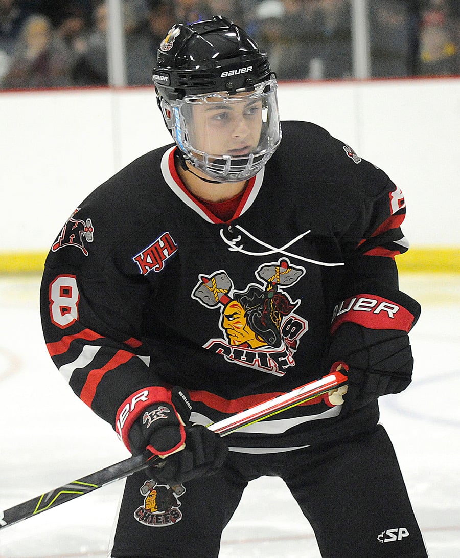 Kaden Meszaros found production on a new Chiefs line, scoring a goal and adding three assists.