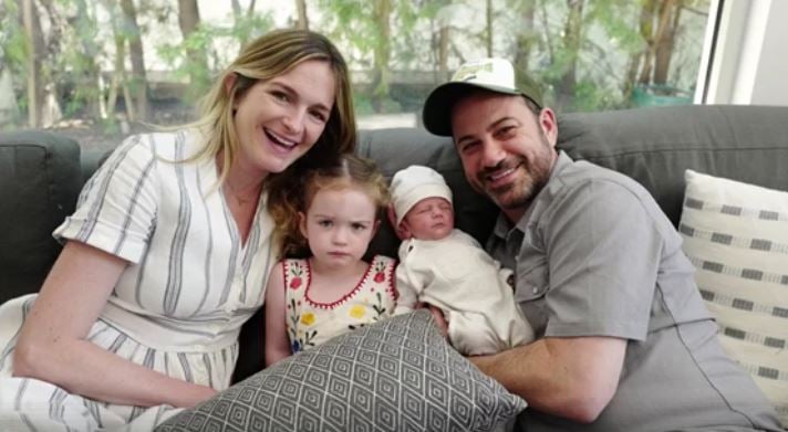 The Kimmel family. (L to R) Molly, Jane, William and Jimmy