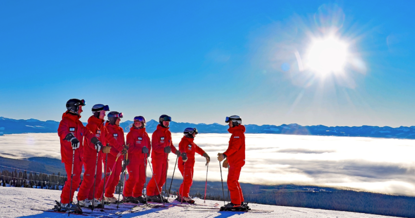 Big White: Can you believe it? Another bluebird at the hill