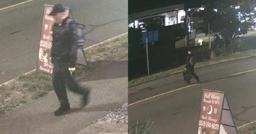 VicPD release image of suspect in arson fire that destroyed local restaurant