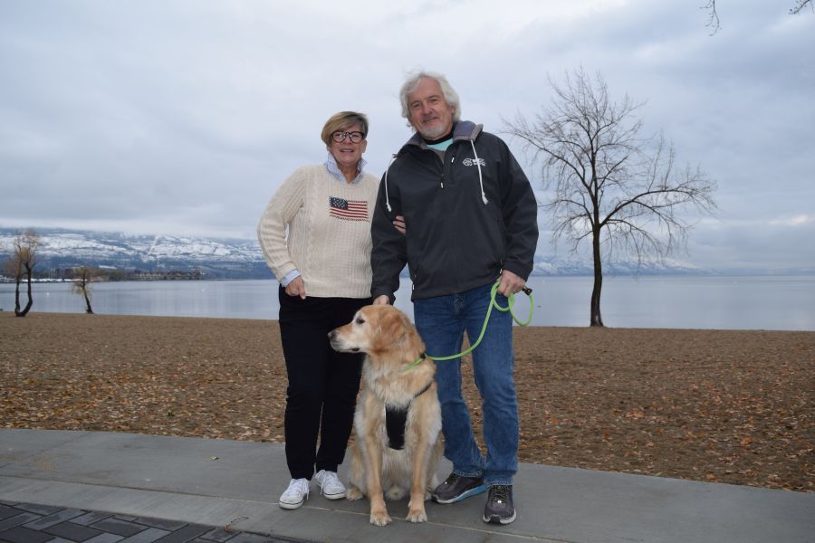</who>Stan and Wendy Coutu and their dog, Joe, usually flee to Maricopa, Arizona for the winter, but because of COVID, they are spending the season at The Shore in Kelowna.