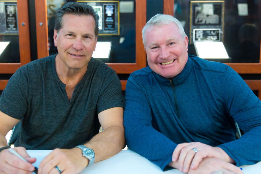 <who>Photo Credit: NowMedia</who> Larry Melnyk and Marty McSorley