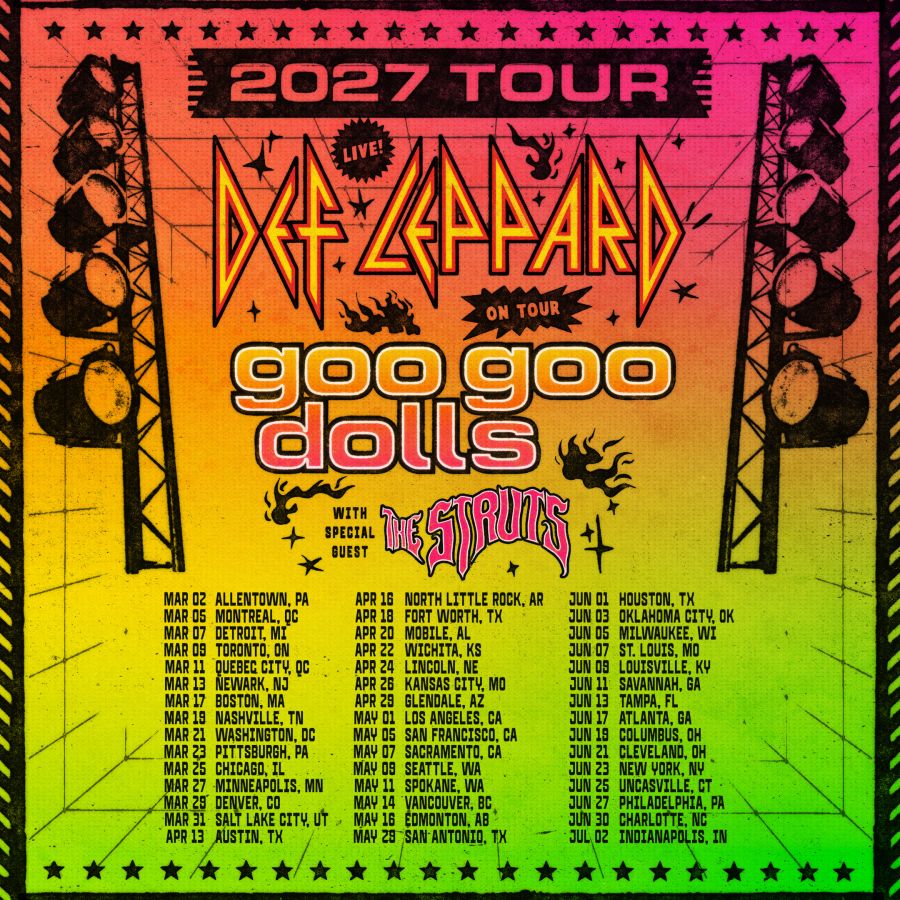 Def Leppard and Goo Goo Dolls bringing massive 2027 tour to BC
