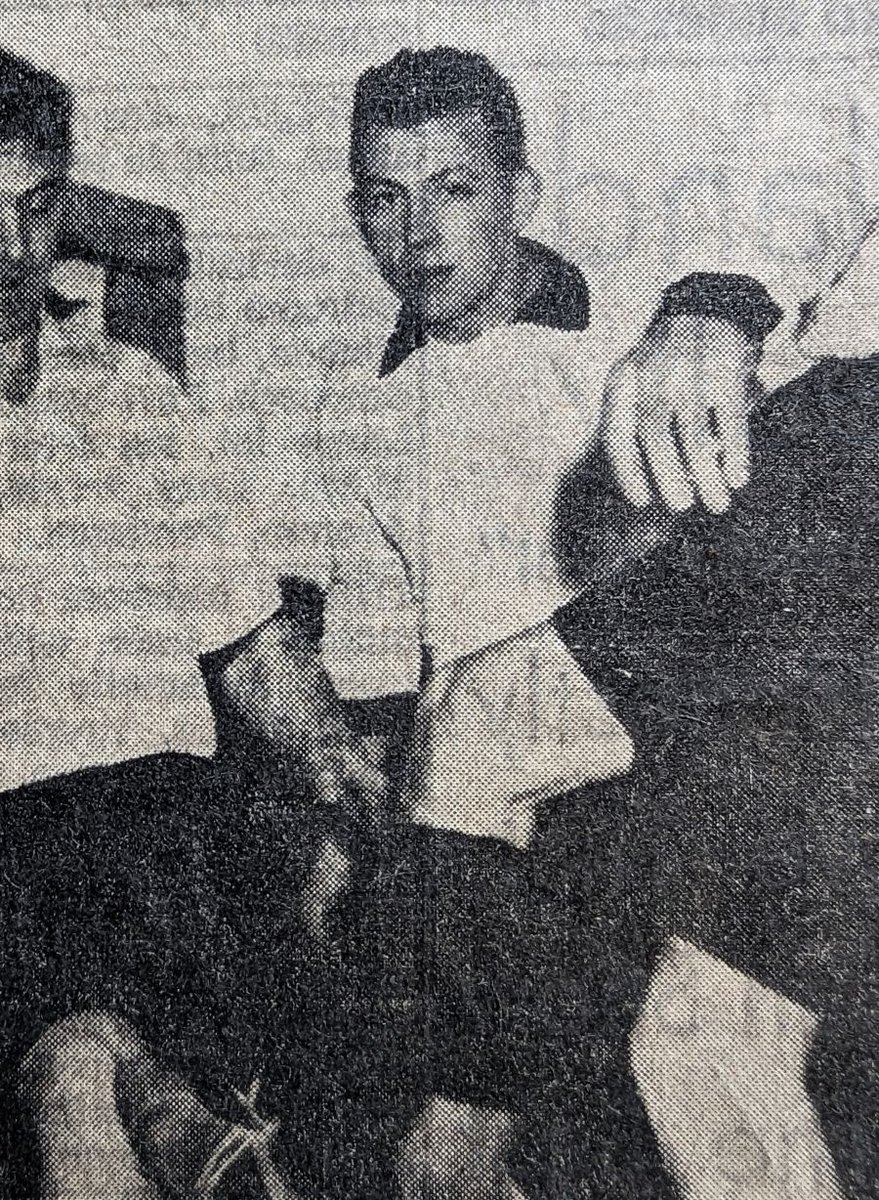 <who>Photo Credit: Penticton Herald</who> Charlie Goeckel circa 1957