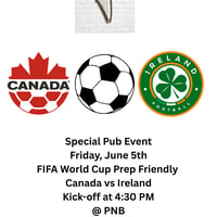Okanagan Irish Society Special Pub Event