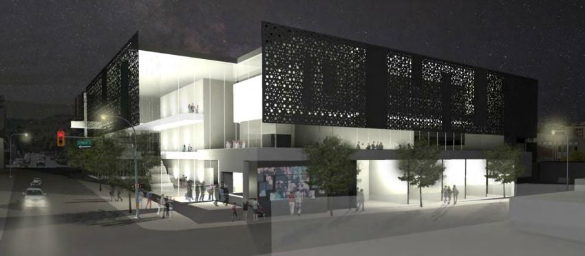 A design concept of the proposed performing arts centre. (Photo Credit: City of Kamloops)