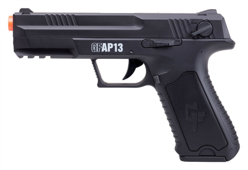 <who> Photo Credit: Crossman </who> The student was found with an air soft pistol like this one. 