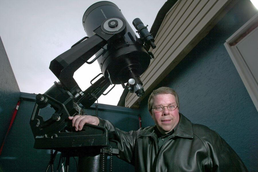 <who>Photo Credit: (Gary Boyle) </who> Known as “The Backyard Astronomer,” Gary Boyle is an astronomy educator, guest speaker and monthly columnist for the Royal Astronomical Society of Canada. 