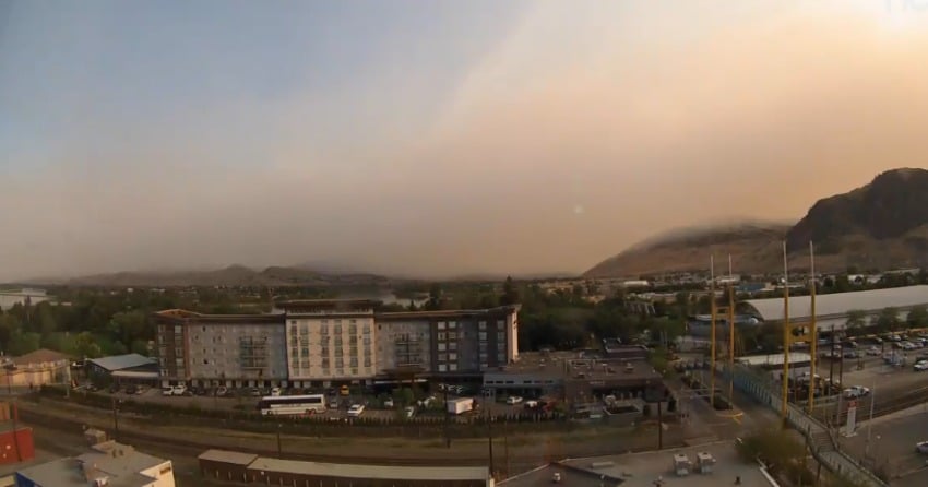 <who>Photo Credit: The view looking north from downtown Kamloops</who>