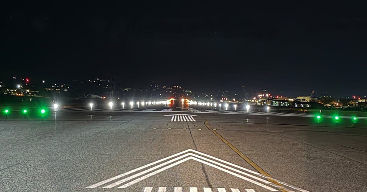 Kelowna airport upgrades runways with modernized lighting system