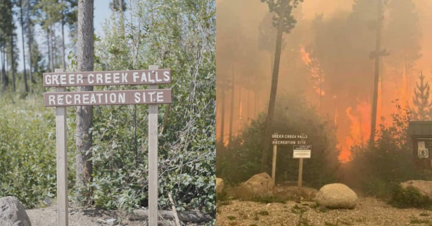 Videographer highlights devastating result of wildfires on BC recreation site