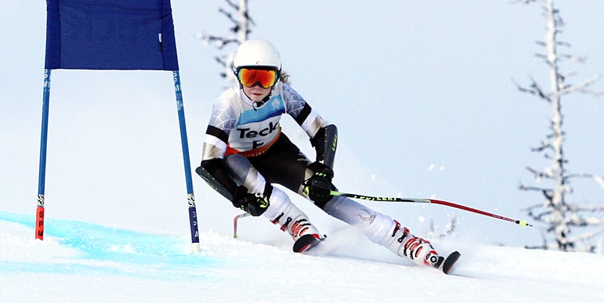 <who> Photo Credit: Contributed </who>Ana Large, 13, of Kelowna and the Apex Ski Club will compete for Zone 2 (Thompson-Okanagan) in alpine skiing at Apex.